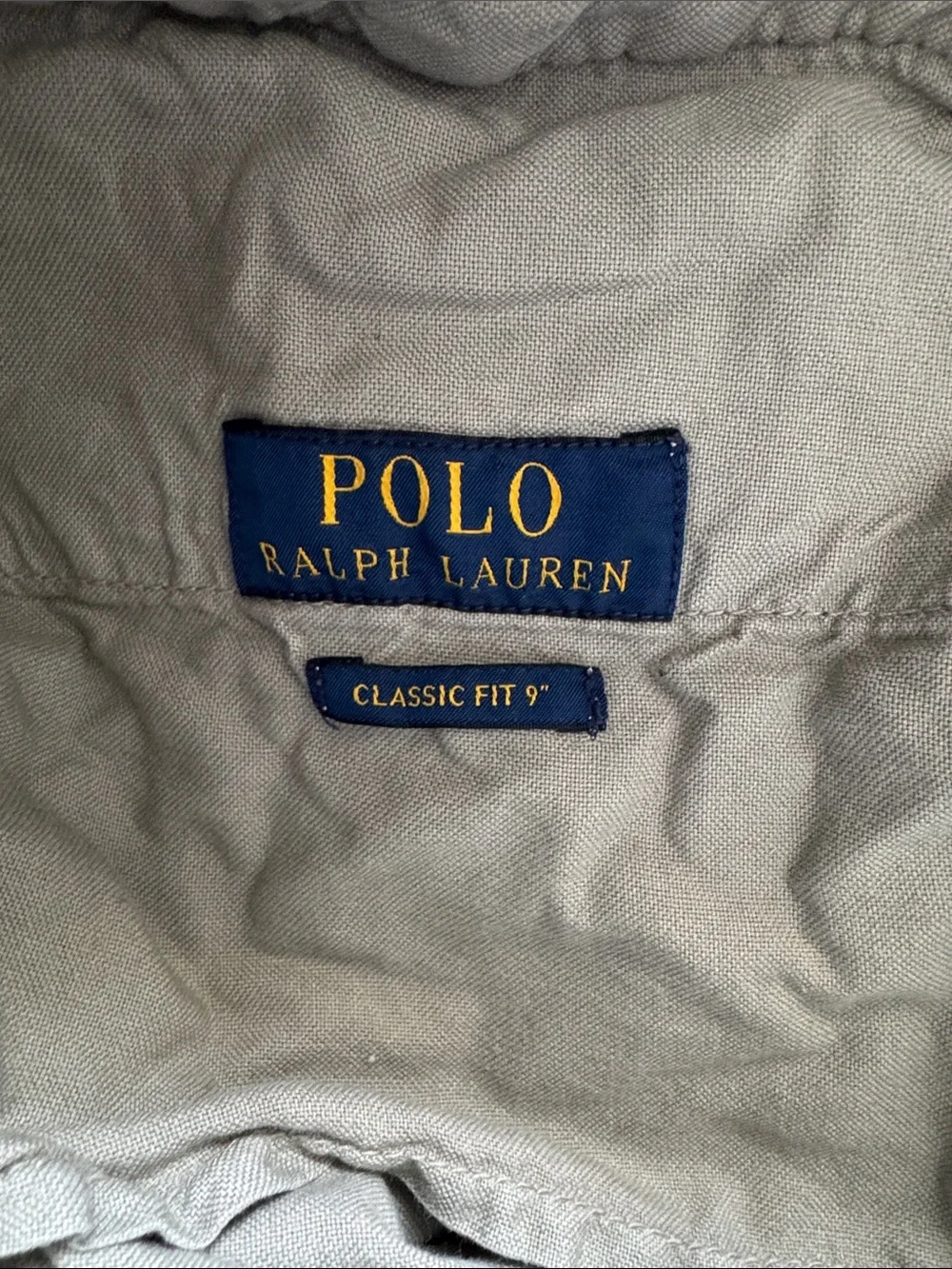 NWOT Men’s Polo Ralph Lauren Utility Classic Fit 9” Cargo Shorts S